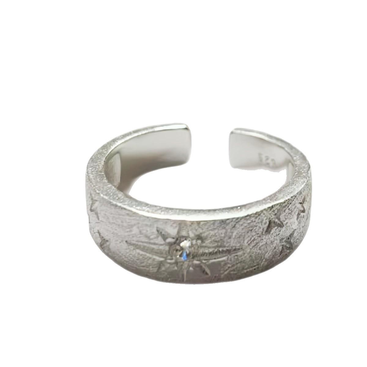 Korean Niche Hexagram Design Ring - Versatile, Stylish, and Fashionable