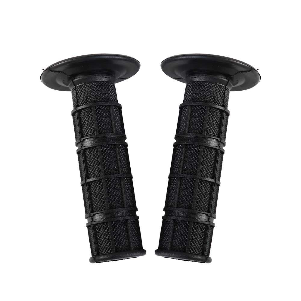 Anti-Slip 7/8'' 22mm Soft Rubber Motorcycle Handle Grips Brake Hand Grips Motorbike Handle Bar