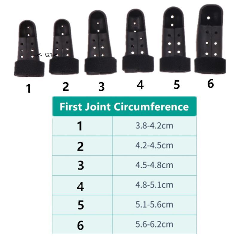Black Adjustable Finger Splint Brace Support Protector for Arthritis Joint Pain Relief Injury - Finger Support Brace