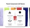 Adult Men's High-Elastic Breathable Sports Socks - Pressure Training, Sweat-Absorbent Calf, Professional Shin Guard.