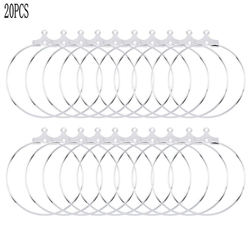 

Triangle Earring Hoops Round Ear Rings Teardrop Beading Hoop Earring For DIY Earring Making Supplies Jewelry Findings Women Gift
