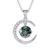 Sterling Silver Moissanite Necklace for Women High-end Design Pendant Niche Smart Clavicle Chain Female Fine Jewelry