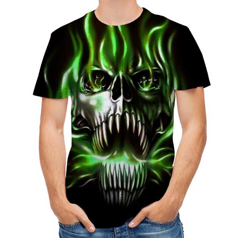 3b Printed Men's T-shirt Soft Close Fitting Cool Design Pattern T-shirt