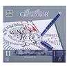 Kalligraphie-Set - Cretacolor - 11 Teile - 3 Stifte - 6 Patronen - Anleitung enthalten
