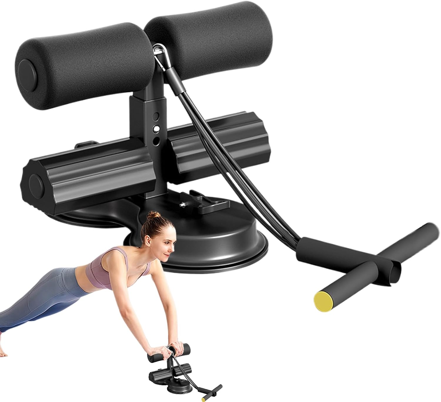 

Оборудование для упражнений Sit Up | Оборудование для тренировки пресса с присоской | Тренажеры для мышц живота, портативный тренажер для тренировки живота для использования дома и в спортзале