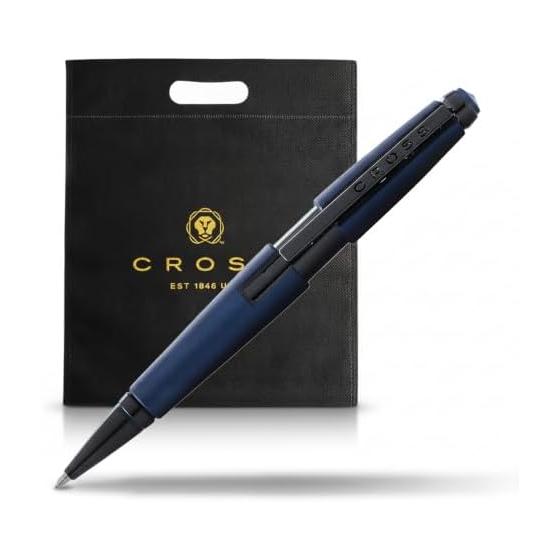 CROSS Edge Matte Blue Lacquer Rollerball Pen AT0555-12