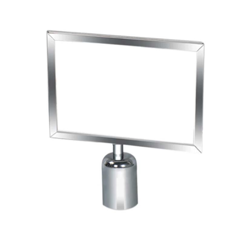 Yuanhan A4 Stainless Steel Rotating Sign Holder