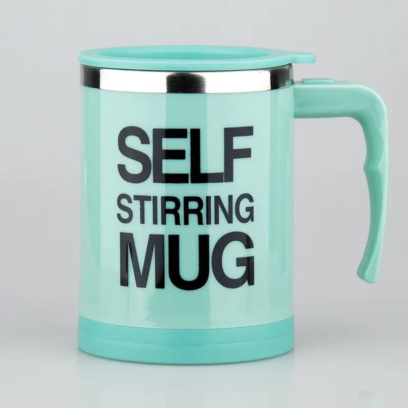400ml Mugs Automatic Electric Lazy Self Stirring Mug Cup Coffee Milk Mixing Mug Smart Stainless Steel Juice Mix Cup Drinkware