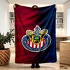 Club Deportivo Guadalajara Print Blanket - Soft & Comfortable, for Bedroom, Travel, Sofa, Home Decoration - Birthday Christmas Gift for Friend