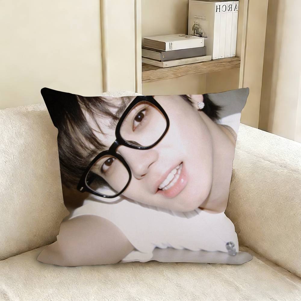 Ohyul Kwon Oh Yul LNGSHOT Various Sizes Square Pillow Case For Car Home Bedchamber Decor
