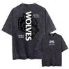 2026 Hot Sale Darc Wolves Sport Vintage Washed TShirts Gym Bodybuilding Unisex Clothing Summer Fitness TEE Workout Sport T-shirts Short Sleeve Tee Top
