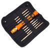 Precision Screwdrivers 8x2 Bits Long Case Magn Cr.v