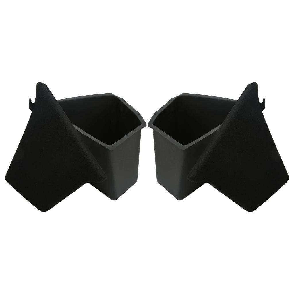 Tesla Model Y Trunk Organizer Storage Box, Rear Trunk Side Storage Packets (2 Pack) for Tesla Model Y 2020-2022, Black