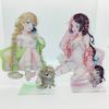 Squ3 Tosaki Mimi Virtual VSPO! Brave Group Aizawa Ema Anime Acrylic Figure Stand Model Desk Decor Collection Gift Toys