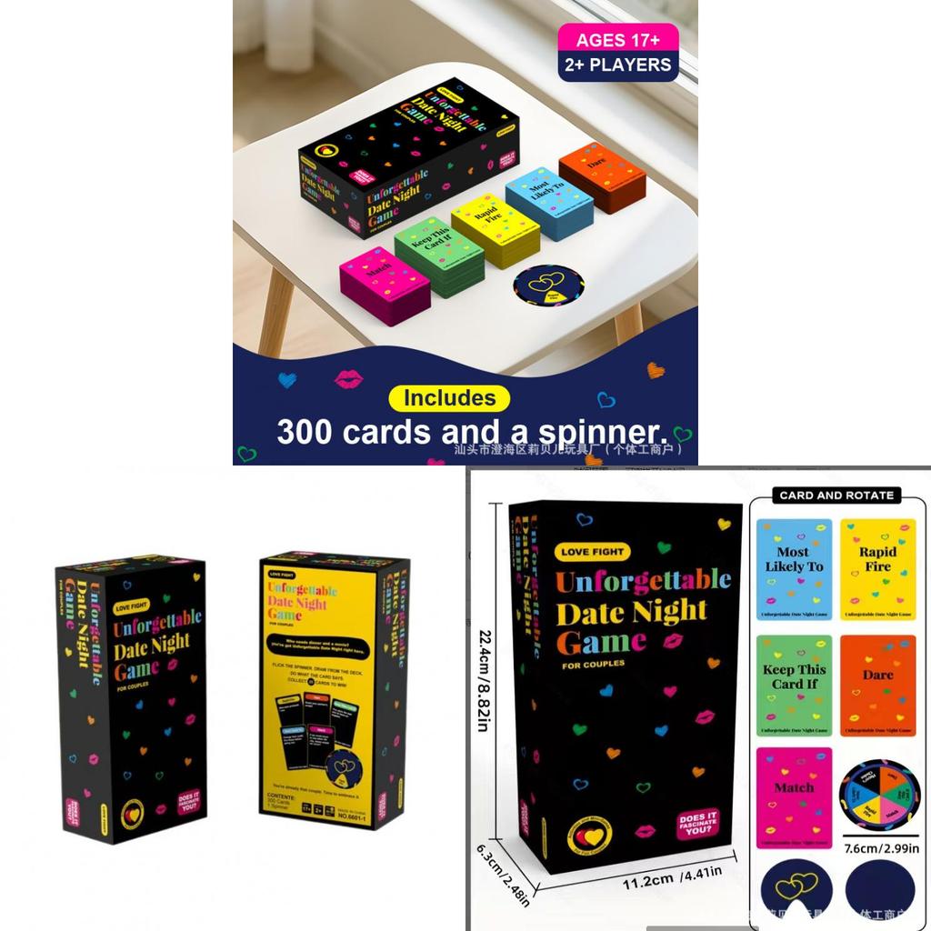 The Ultimate Date Night Game With Visual And Cognitive Skills For Indoor Romantic Play