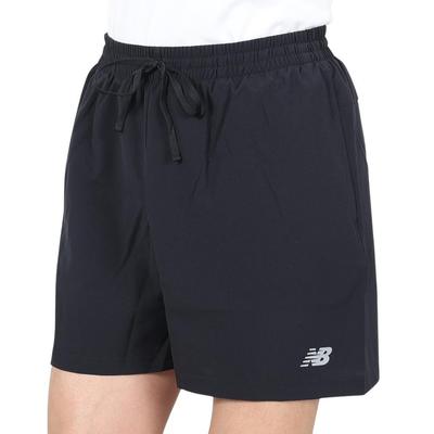New Balance Koşu Şortu iç kısım Beden L Erkek 5 inç (astarlı) (MS41227) Siyah,