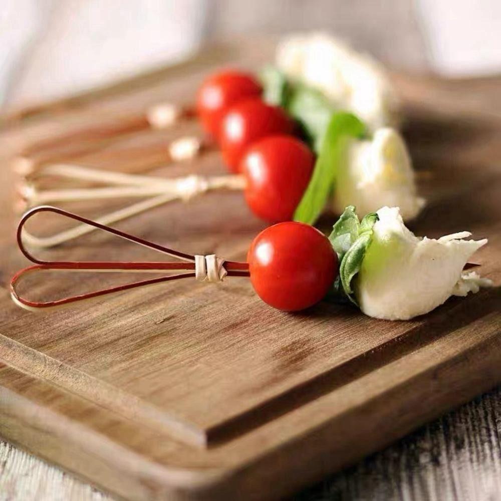 Eco-friendly Toothpick Picks Sticks Bamboo Bamboo Cocktail New Skewer Sticks Picks