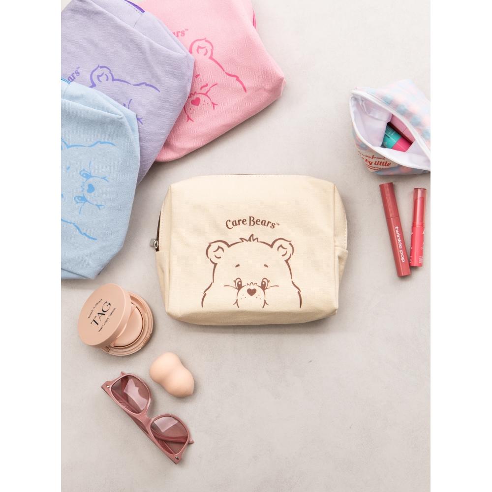 

Большой холщовый мешочек Daiso Care Bear PINK CARE BEAR