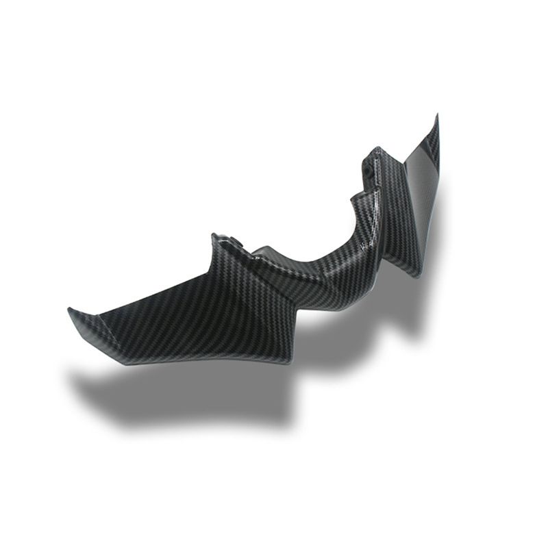 Motorcycle Sport Downforce Naked Front Spoilers Aerodynamic Wing Deflector For MT-07 SP - MT07 Carbon Fiber Pattern