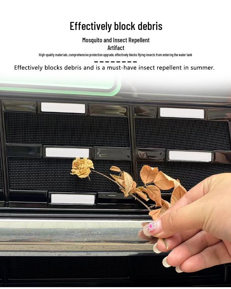 Insect Net for Front Grille Radiator Protection - Compatible with 26 IM LS9 Models