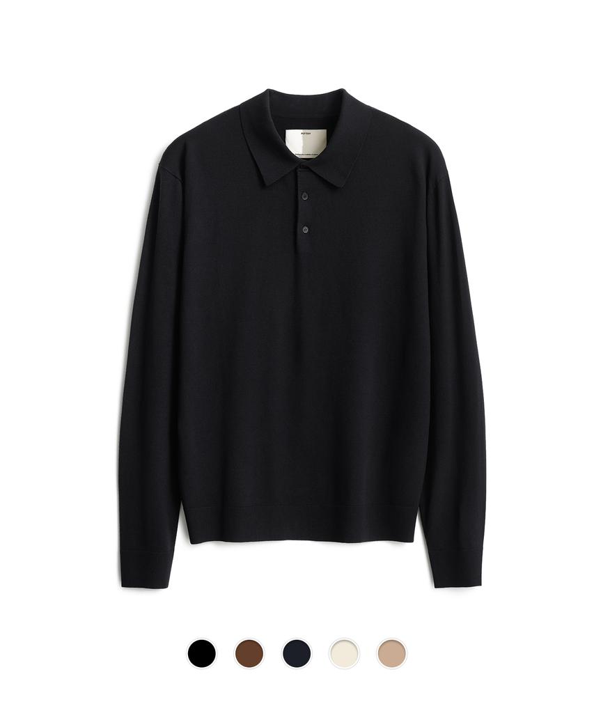 Poteoli Classic Polo Knit - 5 Colors (A Type)