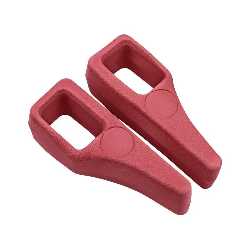 A pair of car seat belt groove protection covers - seat gap plugs to prevent items from falling off, car interior accessories