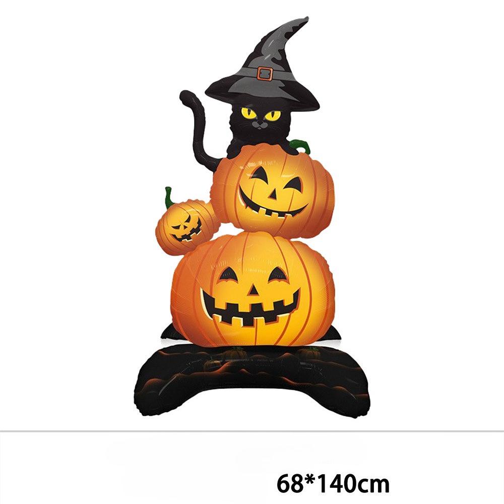 Giant Halloween Inflatable Decoration - Stacked Pumpkins Design, Indoor/Outdoor Party Decor, Festive Holiday Gift,Halloween Decorations