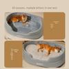 Vier Jahreszeiten Hunde- und Katzenbett: Großes universelles Haustierhaus & Sofa für Golden Retriever