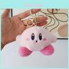 Soft Kirby Plushie Sweet Bag Hanger Key Ring Anime Character Ideal For Gifts