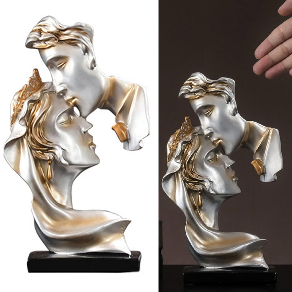 Couples   Sculpture Exquisite Decorative Resin  ing Lover Figurine Home Decor