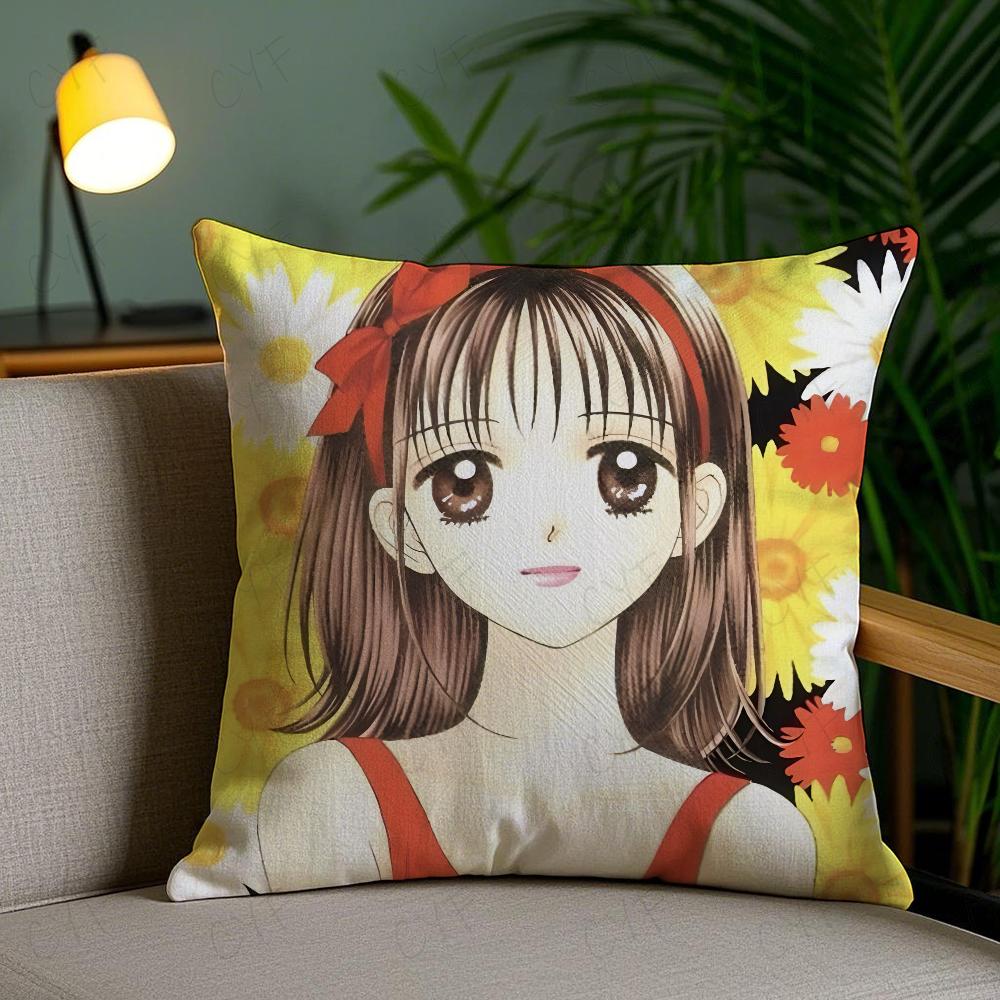 Kodomo No Omocha Anime Pillow Case Anti-dustmite Pillowcase Invisible Zipper Silky Short Plush Sofa Cushion Cover