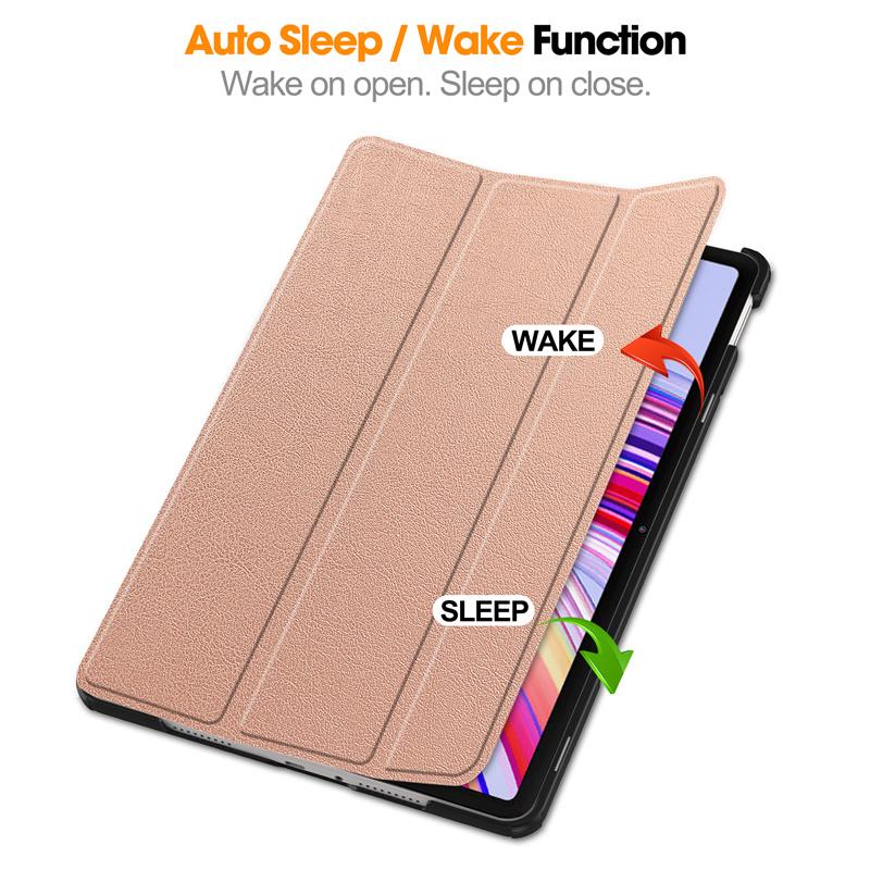 Tablet Cover For Xiaomi Redmi Pad Pro Case 12.1 Inch Trifold Magnetic Leather Smart Cover For Funda Redmi Pad Pro 12.1 2024 Tablet Case Coque