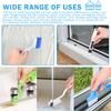 Crevice Cleaning Brushes for Toilet Corner Tiny Window Door Track Groove Gap Cleaning Scrub Brush Kitchen Bathroom Cleaning Tool