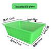 Rectangular Plastic Storage and Drain Baskets