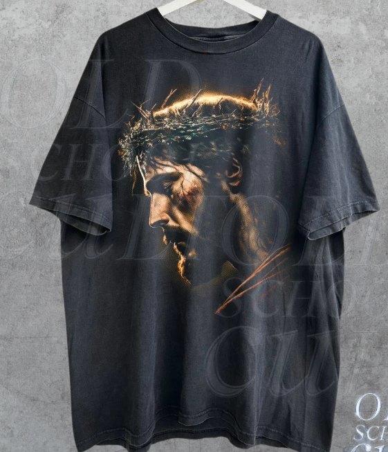 Jesus Vintage 90s Graphic Shirt Jesus Shirt Easter Shirt Christian Easter Shi S