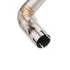 DUKE390/RC390 Stainless Steel Exhaust Mid-Section Connector for Motorcycle Modification