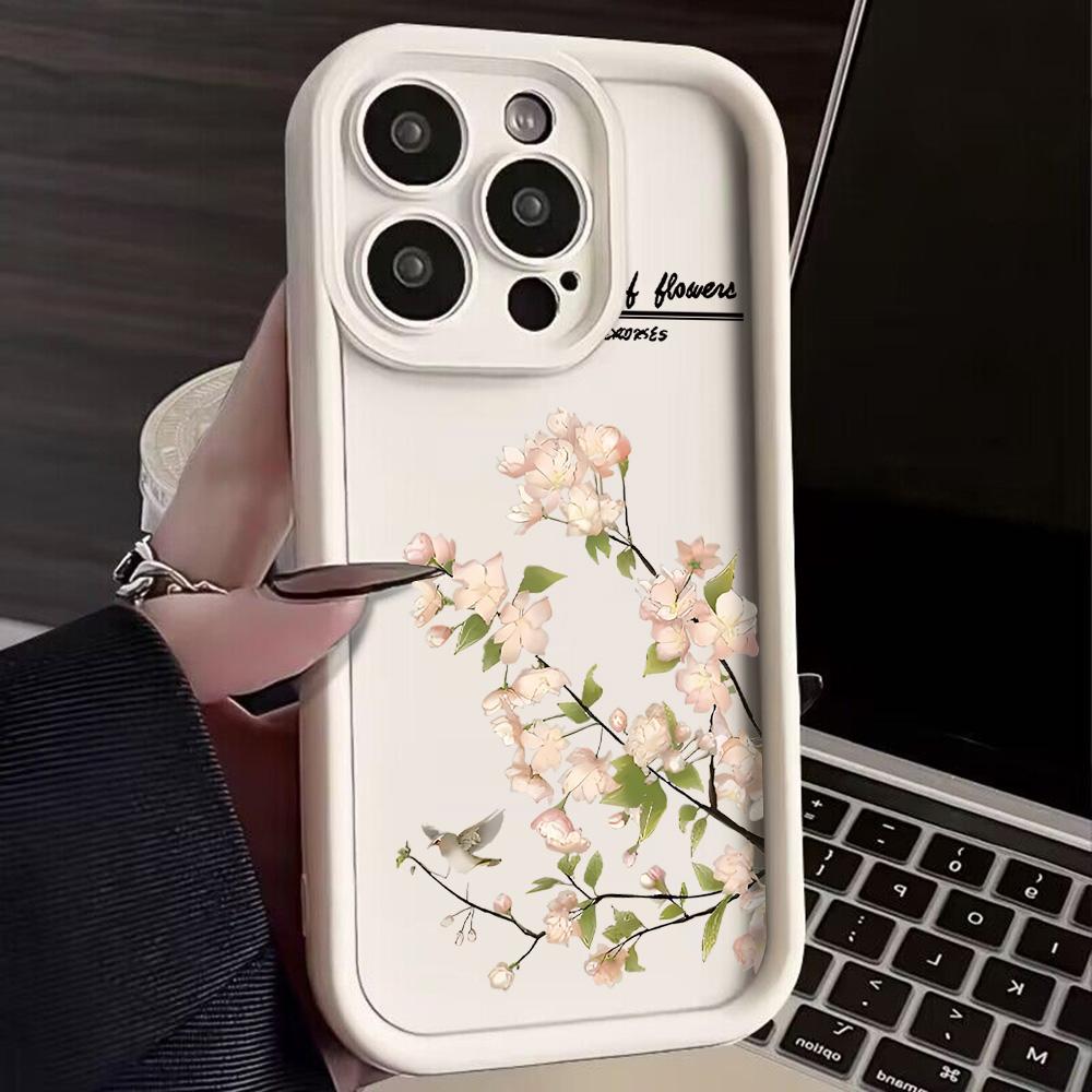 Flowers in bloom Phone Case for Samsung S26 S25 S24 S23 S22 S21 S20 F06 M16 Note 20 FE Plus Ultra 4G 5G Soft Silicone TPU Cover