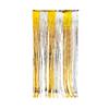 Double Pinyin Foil Fringe Curtains, Party Decorations Metallics Streamers, Party Photo Booth Backdrops For Birthday Wedding Engagement Bridal Shower