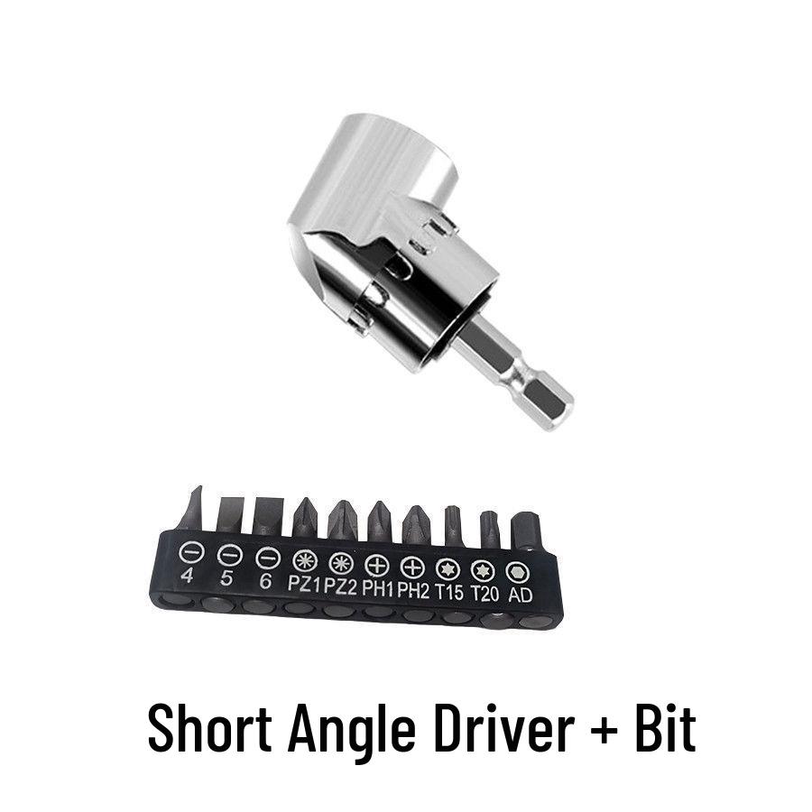 105-Grad Universal-Schraubendreherkopf mit Verlängerungsstange für enge Ecken