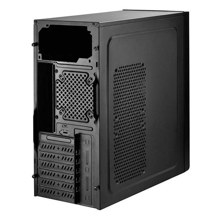 Boîtier pc - silverstone - sst-ps13b - moyen tour - noir - atx - usb