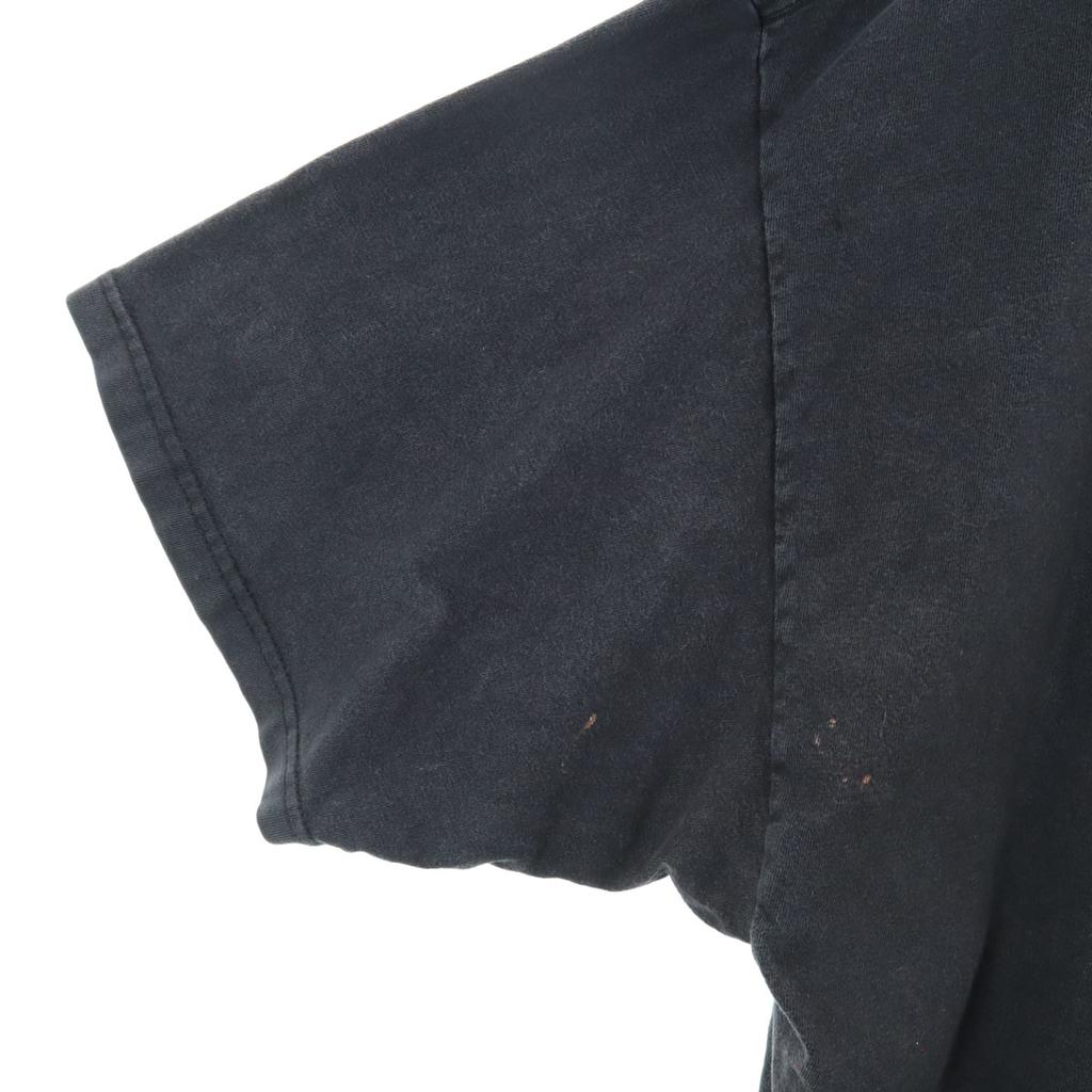 Harley Davidson Short Sleeve T-shirt 3XL Black Big Size Men's Used