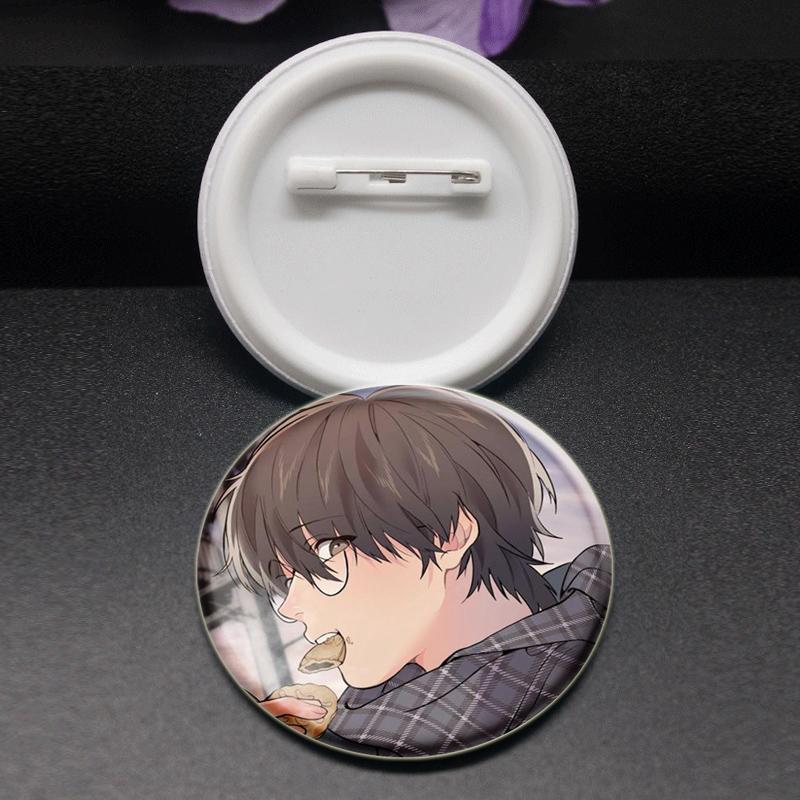 32/44/58mm BL Anime Förlorad i Molnet Knappnålar Tecknad Handgjord Brosch Badge Bröstnål för Ryggsäck Kläder Present Tillbehör