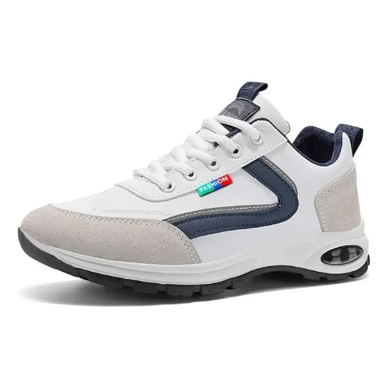 Men's Trendy Sports Shoes Lightweight Breathable Modern N Slip Shoes Suede Detailing Outdoor Stylish Daily Wear Men Sneakers