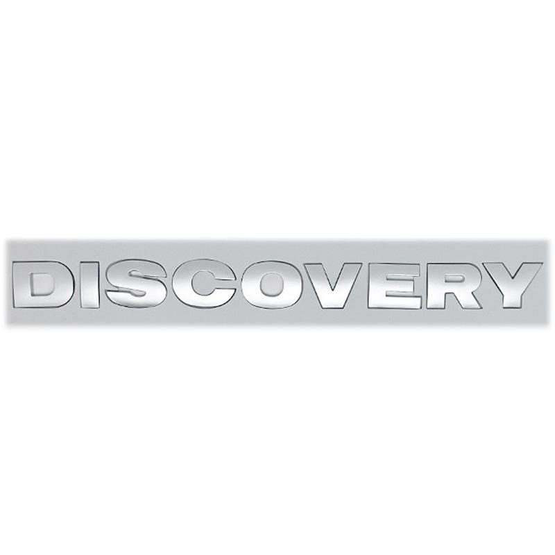 1Pc ABS 3D Chrome Discovery Car Letters Front Hood Bonnet Logo Badge For Land Rover Discovery Emblem Discovery 4 3 5 2 TD5 Accessories