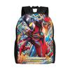Customized Comic U-Ultramanes Animes Backpack Women Men Basic Bookbag for College School Hero Bags