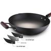 ASD Refined Iron Round Bottom Wok, 34cm