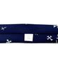 [Made In Japan] Rock-style Cross Pattern Tie (NavySilver)