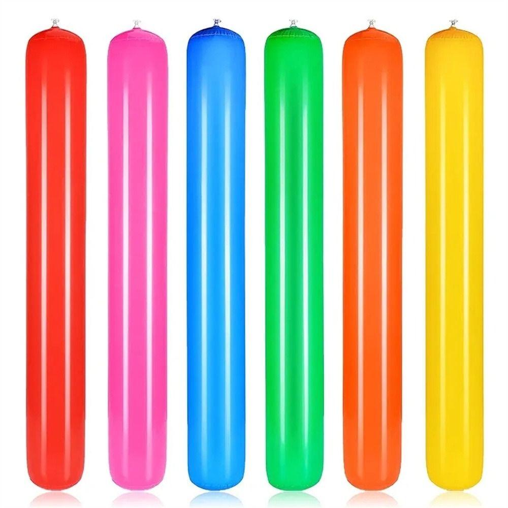 Blow up Inflatable Cheer Sticks Inflatable Toys Pool Noodles Pool Inflatable Sticks  Party Decor