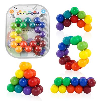 Regenbogen Unendlichkeit Sensorisches Fidget Spielzeug für Angstzustände Antistress ADHS Therapie Dekompression Stressabbau Kinder Juguetes Antiestrés