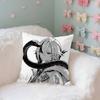 Arlecchino Genshin Impact Pillow Case Throw Pillow Cover Nordic Vintage Style Cushion Covers Home Living Room Sofa Couch Seat